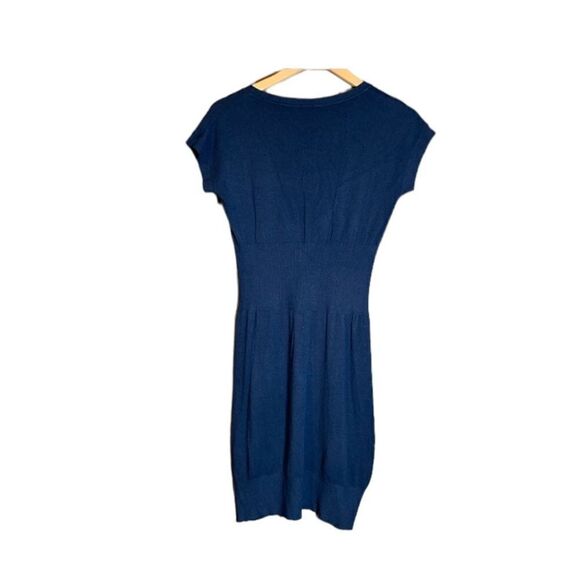 Brandy deep v navy sweater dress‎ - Picture 7 of 9